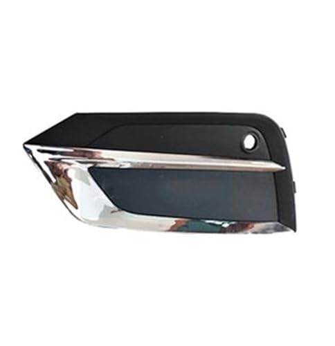 SQOFJGIGN Frontstoßstangengitter Auto Front Stoßstange Nebel Licht Lampe Abdeckung Chrome Trim Deckel Grille Grill Rahmen Borte Für Volvo Für XC60 MK2 2018-2023 Auto Kühlergrill(Links) von SQOFJGIGN