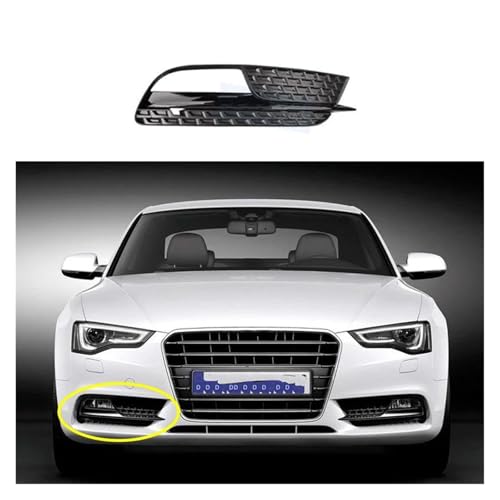 SQOFJGIGN Frontstoßstangengitter Auto Front Stoßstange Nebel Licht Lampe Kühlergrill Grill Abdeckung Für A5 2012 2013 2014 2015 2016 Auto Styling Werkzeuge Auto Kühlergrill(rechts) von SQOFJGIGN