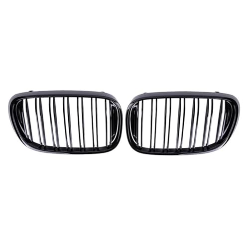 SQOFJGIGN Frontstoßstangengitter Für 7 Serie G11 G12 730li 740li Auto Front Grill Stoßstange Nieren Grille Haube Glänzend Schwarz Racing Grills 2016-2020 Auto Kühlergrill(Schwarz glänzend) von SQOFJGIGN