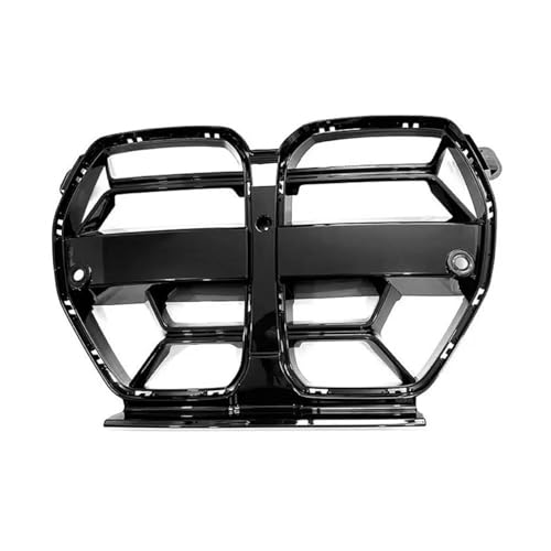 SQOFJGIGN Frontstoßstangengitter Für G80 G81 Für M3 G82 G83 Für M4 2021-2024 Auto Front Stoßstange Gitter Stil Glänzend Schwarz Haube Grill Auto Kühlergrill(Black 1) von SQOFJGIGN