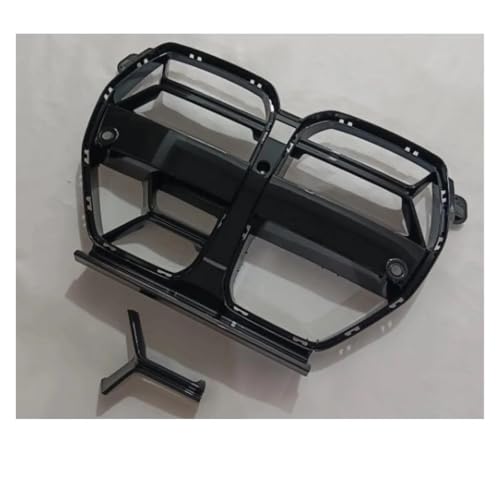 SQOFJGIGN Frontstoßstangengitter Für G80 G81 Für M3 G82 G83 Für M4 2021-2024 Auto Front Stoßstange Gitter Stil Glänzend Schwarz Haube Grill Auto Kühlergrill(Black2) von SQOFJGIGN