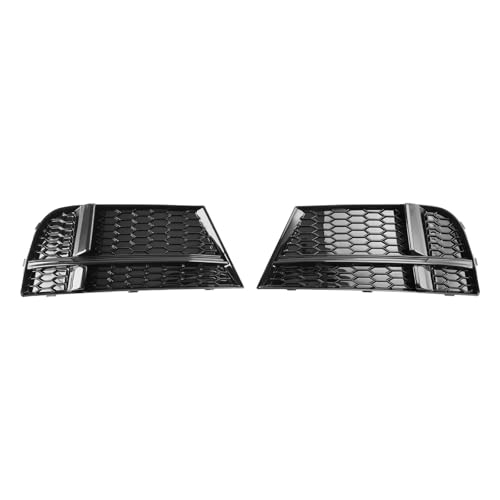 SQOFJGIGN Frontstoßstangengitter Nebelscheinwerferabdeckung Lünette Grill Für A3 8V 2017 2018 2019 8V3807681AE 8V3807682Q Auto Kühlergrill(A) von SQOFJGIGN