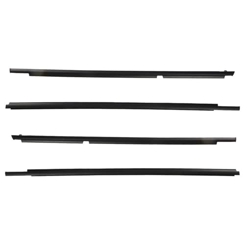 SQOFJGIGN Heckscheibendichtung 4 STÜCKE Schwarz Autofenster Dichtungsstreifen Tür Fenster Glasdichtung Formleiste Für Toyota Für 4Runner 2003-2009 68161-35060 Kantenschutz Autotür SQOFJGIGN Heckscheibendichtung 4 STÜCKE Schwarz Autofenster Dichtungsstreifen Tür Fenster Glasdichtung Formleiste Für Toyota Für 4Runner 2003-2009 68161-35060 Kantenschutz Autotür von SQOFJGIGN