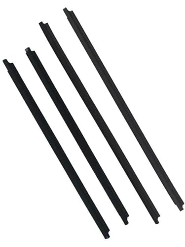 SQOFJGIGN Heckscheibendichtung 4Pcs Auto Tür Fenster Dichtung Streifen Schwarz Glas wasserdichte Weatherstrip Gummi Für Toyota Für Fortuner 2004-2015 Kantenschutz Autotür SQOFJGIGN Heckscheibendichtung 4Pcs Auto Tür Fenster Dichtung Streifen Schwarz Glas wasserdichte Weatherstrip Gummi Für Toyota Für Fortuner 2004-2015 Kantenschutz Autotür von SQOFJGIGN
