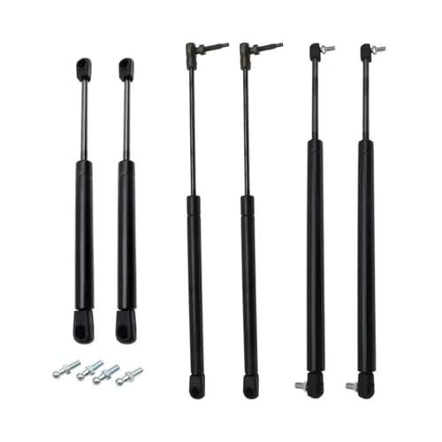 SQOFJGIGN Hood Struts 2 stücke/6 stücke Motorhaube/Heckklappe/Heck Fenster Lift Unterstützt Gas Frühling Dämpfer Bars Für Jeep Für Grand Für Cherokee WJ WG 1999-2004(6Pcs) von SQOFJGIGN
