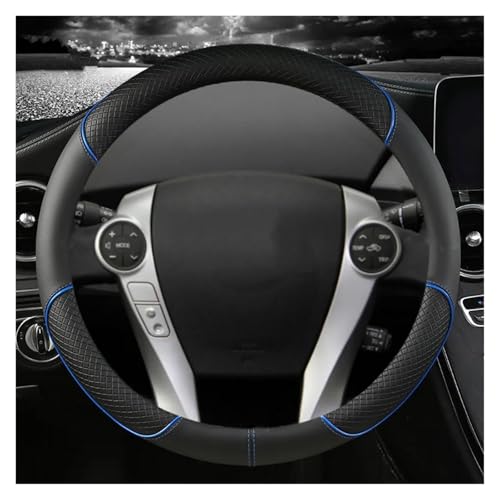 SQOFJGIGN Lenkradschoner Für Toyota Für Prius 30 20 V Für Prius C Plus Plug-in Für Prime XW10 XW20 XW30 XW50 2001~2022 Autolenkradabdeckung Auto Lenkradbezug(Blue B) von SQOFJGIGN