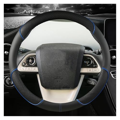 SQOFJGIGN Lenkradschoner Für Toyota Für Prius 30 20 V Für Prius C Plus Plug-in Für Prime XW10 XW20 XW30 XW50 2001~2022 Autolenkradabdeckung Auto Lenkradbezug(Coffee A) von SQOFJGIGN