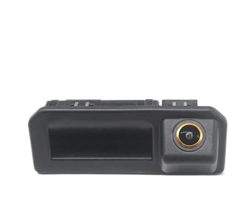 SQOFJGIGN Rückfahrkamera AHD 1080P Auto Rückansicht Reverse Stamm Griff Kamera Für Q2 Q3 Q5 A5 2017-2020 Spannung 12 V Rückfahrkamera Drahtlose(Fixed Ruler line) von SQOFJGIGN