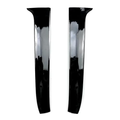 SQOFJGIGN Spoiler Wing Für VW Für Golf 7 7,5 MK7 MK 7,5 2014-2019 Variante Wagen Hinten Fenster Trim Stamm Spoiler Seite Flügel Heckklappe Abdeckung Splitter Auto Spoiler(Schwarz glänzend) von SQOFJGIGN