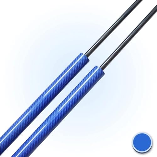 Gasdruckfedern Menge (2) Carbon Fiber Heckklappe Trunk Gas Streben Federn Für Nissan Für Qashqai J11 Für Rogue Sport SUV 2014-2022 Lift Unterstützt Kofferraum Gasfeder(Blue Carbon Fiber) von SQOGJSGZ
