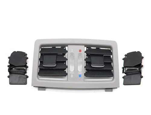 Klimaanlage Entlüftung Für 5 Series E60 E61 520i 523i 525i 528i 530i 535i 52003–2009 64226957974 Hintere Klimaanlage AC Vent Grill Outlet Cover Klimaanlagendüsen(Grey) von SQOGJSGZ