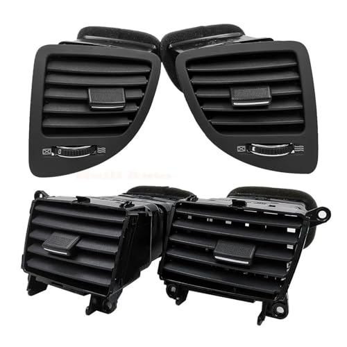 Klimaanlage Entlüftung Für Kia Für Sportage Aktive 2005-2009 974801F000 974901F000 A/C Outlet Vent Dashboard Air Vents Klimaanlage Vents Klimaanlagendüsen(Set 4PCS) von SQOGJSGZ