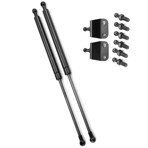 SQOGJSGZ Gasdruckfedern 2 Stücke 400N Gasdruckfedern 300/350/400/450/500/600mm Bars Gasfedern Lift Unterstützung Boot Motorhaube Auto Caravan Türen Luke Boot Bus Kofferraum Gasfeder(450MM) von SQOGJSGZ