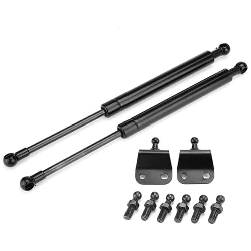 SQOGJSGZ Haubendämpfer 800N 300-600mm Gasdruckfeder Bars Gasfeder Unterstützung Kofferraum Motorhaube Auto Wohnwagen Türen Fenster Luken Boot Bus Motorhaubenheberstütze Gasfeder(500mm) von SQOGJSGZ