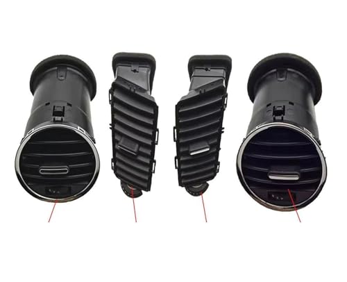 SQOGJSGZ Klimaanlage Entlüftung Für Chevy Für Cruze 2009-2015 Klimaanlage Steckdose Klimaanlage Steckdosen Air Vent Dashboard Panel Grille Klimaanlagendüsen(4 Pcs) von SQOGJSGZ