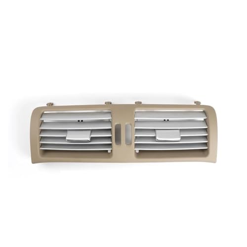 SQOGJSGZ Klimaanlage Entlüftung Für Mercedes Für Benz W251 R Klasse 2518300554 Vordere Reihe Wind Mittleren Center Konsole Klimaanlage Vent Grill Outlet Panel Klimaanlagendüsen(Beige Silver) von SQOGJSGZ
