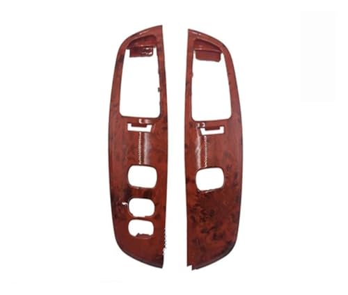 SQOGJSGZ Klimaanlage Entlüftung Für Toyota Für Land Für Cruiser 100 LC 100 FJ 100 Ujz 100 1997-2007 Innen Air Vent Steckdose Dashboard Air Vent Panel Klimaanlagendüsen(Wood B Panel) von SQOGJSGZ
