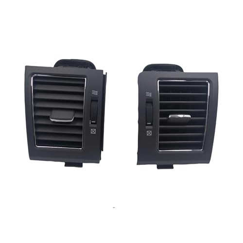 SQOGJSGZ Klimaanlage Entlüftung Für Toyota Für Land Für Cruiser 200 LC200 2008 2009 2010-2015 Grill Auto A/C Klimaanlage Auslass Luft Frische Grill Steckdosen Klimaanlagendüsen(LH and RH Grey) von SQOGJSGZ