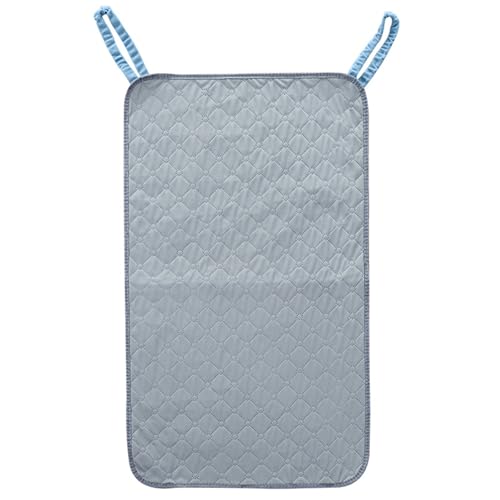 SQOYEI Waschbare Inkontinenz Stuhlauflage Mit Festem Seil, Rutschfest Inkontinenzunterlage Waschbar für Camping, Pflegeheime Inkontinenz Bettunterlage Senioren(Gray) von SQOYEI
