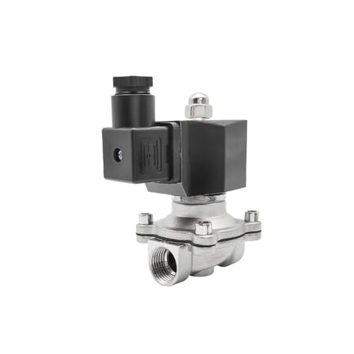 1/2" Stainless Steel Solenoid Valve Waterproof Normally Closed Solenoid Valve 24V 12V 220V 110V(0G_12VDC_VITON-SEAL) von SQSKSSWOB