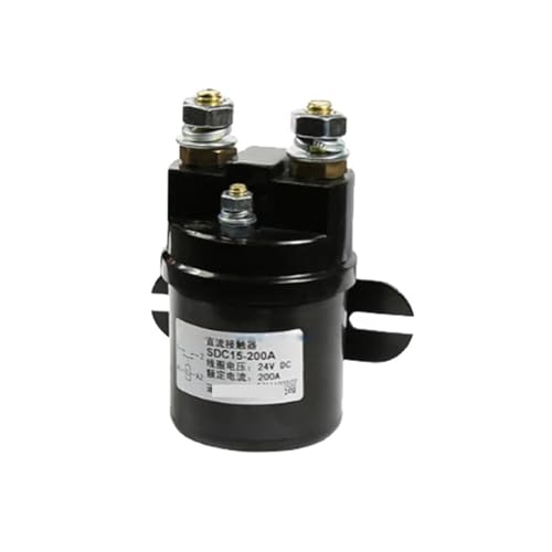 1 Stück SDC15-100A 200A 300A DC-Schütze 1NO For Autos Und Steuerungssysteme 12V 24V 72V Schließer(SDC15-200A,24V) von SQSKSSWOB