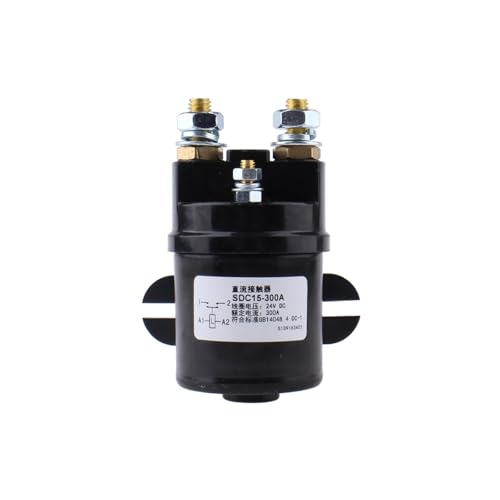 1 Stück SDC15-100A 200A 300A DC-Schütze 1NO For Autos Und Steuerungssysteme 12V 24V 72V Schließer(SDC15-300A,12V) von SQSKSSWOB