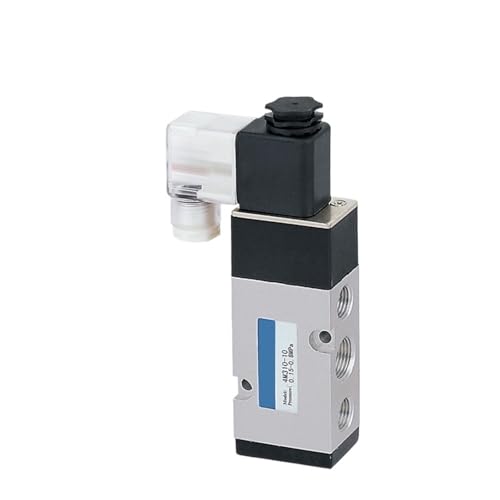 4M310 4M320 4M330 G 3/8 Manifold Type Solenoid Valve Single Double Coil Pneumatic Valve 2 Position 5 Way，3 Position 5 Way Sanmin(4M330P 10G3-8 3-5Way,AC110V) von SQSKSSWOB