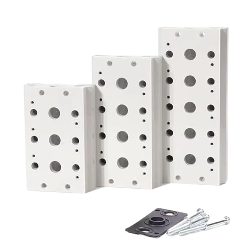 4V/5V Solenoid Valve Base Busbar Base Plate 100M-200M-300M-400M/-2F-3F-4F-20F Busbar Pneumatic(11F,200M) von SQSKSSWOB