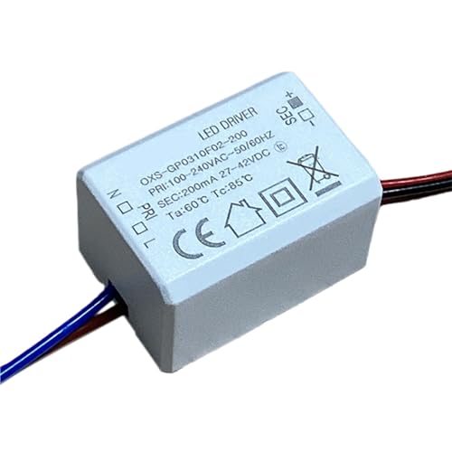 8.4W 200mA 700mA 900mA ultra-small driver mini thumb power supply constant current LED light tranformer(5PCS,9-12V 700MA_AC100-240V) von SQSKSSWOB