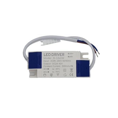 AC LED Driver +Shell 8~12x1W 300mA Power Supply For Lamp Spot Light Bulb 9W 10W 12W von SQSKSSWOB