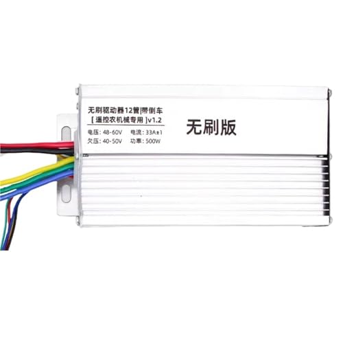 DC 24V-60V 33A 500W Brushless Motor Controller BLDC Driver For 3-phase Brushless Motor Speed Regulator With Hall Sensor(24v-36v 33A 12mos) von SQSKSSWOB