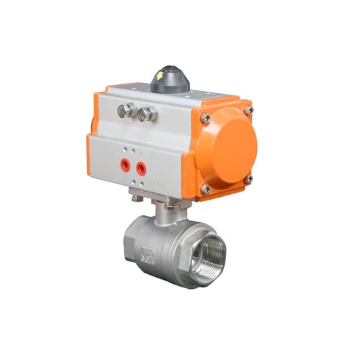 DN15-50 Pneumatic Ball Valve Two Piece High Platform Stainless Steel Internal Thread Q611F-16P Double Acting Cylinder(DN15) von SQSKSSWOB