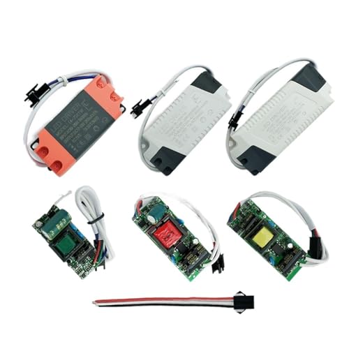 LED Driver Constant Current 300mA 1-3W 3-5W 4-7W 8-12W 18-24W 25-36W Double color Power Supply 3Pin output lighting transformers(5 PCS_AC85 TO 265V_12 TO 18W) von SQSKSSWOB