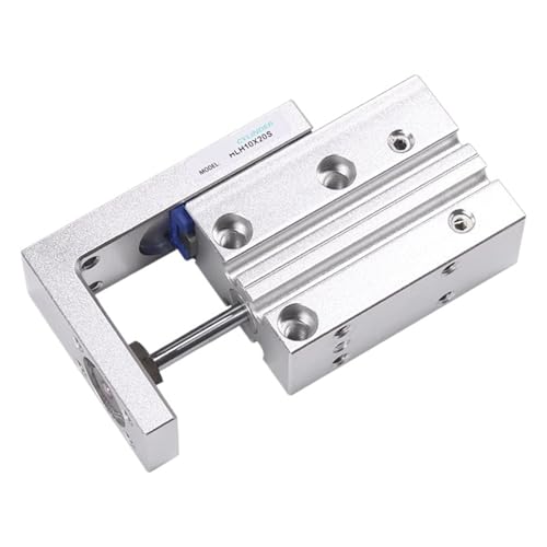 Pneumatic Side Guide Rail Precision Slide Table Cylinder HLH6/10/16/20 Stroke 5 10 15 20 25 30 40 50 60 Double Acting(Stroke 20mm) von SQSKSSWOB