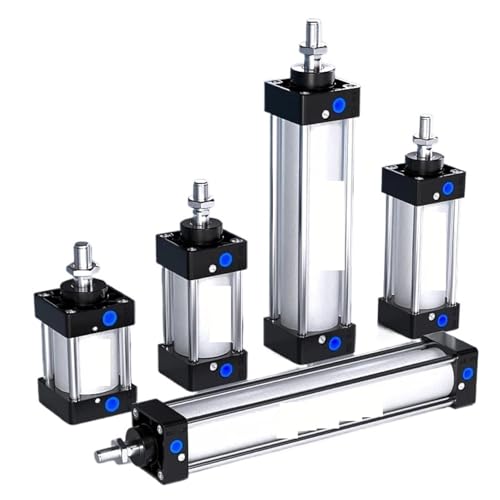 Type SC40 standard cylinder tie rod type double actings air pneumatic cylinder Bore 40mm stroke 25-300mm SC40X25 SC40X100(SC40X175,-TC) von SQSKSSWOB