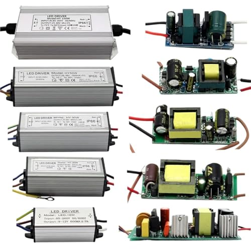 Waterproof LED Chip Driver Power Supply Lighting Transformer 10W 20W 30W 50W 100W Current for LED Spot light Bulb Chip(Waterproof 50W) von SQSKSSWOB