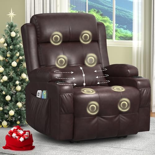 SQUEBILIFE Relaxsessel Fernsehsessel Elektrisch Verstellbar Massagesessel mit Wärmefunktion Liegefunktion Fußteil, 2 Seitentaschen Getränkehalter, TYP C & USB-Anschlüsse, TV Sessel für Wohnzimmer SQUEBILIFE Relaxsessel Fernsehsessel Elektrisch Verstellbar Massagesessel mit Wärmefunktion Liegefunktion Fußteil, 2 Seitentaschen Getränkehalter, TYP C & USB-Anschlüsse, TV Sessel für Wohnzimmer von SQUEBILIFE