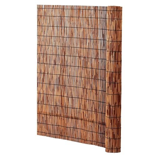 Bambus Rollo for Den Außenbereich, Raffrollos for Verdunkelungsrollos Mit Lifter, Leicht Zu Reinigen, Können Zur Dekoration Verwendet Werden(20" W x 72" H) von SQUZO
