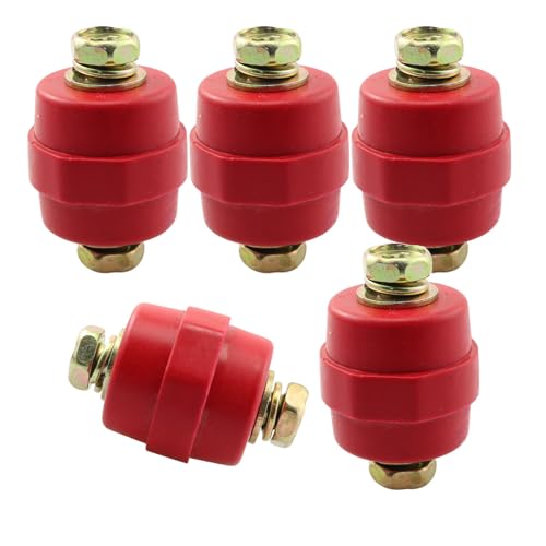 SQXBK 5 STÜCKE SM30xM8 Hochfeste Sammelschiene Isolator Supporter Sammelschiene Isolator Polyester Abstandshalter Isolatoren Sammelschiene Isolator Supporter mit Schraube von SQXBK