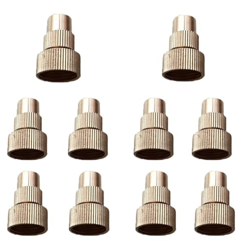 10pcs Einstellbare Kupfergebäude -Düsengebäude Zerstäubungsmikrosprinkler Gartenkühlung Bewässerungsausrüstung Rasen Gemüse Gewächshaus Round adjustable nozzle 20pcs von SQYDFDC