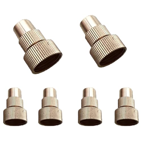 10pcs Messingnebel Düse, einstellbare Atomisierungssystemdüse, Zerstäubungsdüse Außenanlage Gartenterrasse Landschaft usw. Round adjustable nozzle 20pcs von SQYDFDC