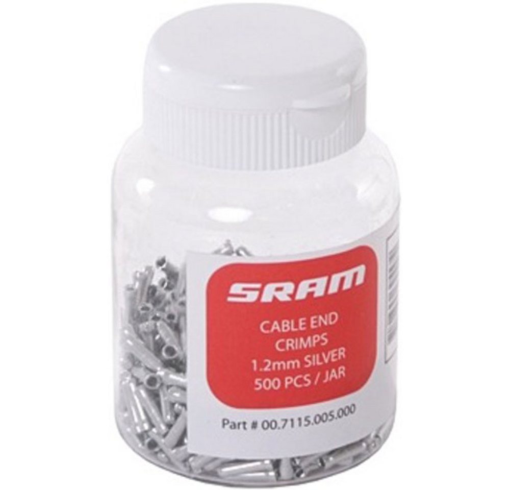 SRAM Werkstatt-Set SRAM Endhülse Packung zu 500 Stück ca. 60g 00.7115.005.000 71084562557 von SRAM