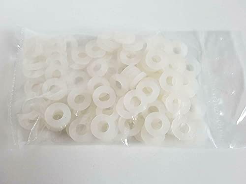 100 Stck Gummischeiben Unterlegscheiben Gummi Gummiunterlegscheiben 3 mm nach Auswahl TRANSPARENT (M4) von SRB