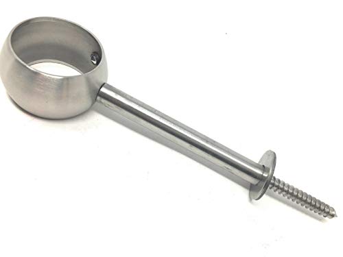 1x 42,4 Ring Handlaufträgerplatte Edelstahl Handlaufring Handlaufhalter V2A von SRB