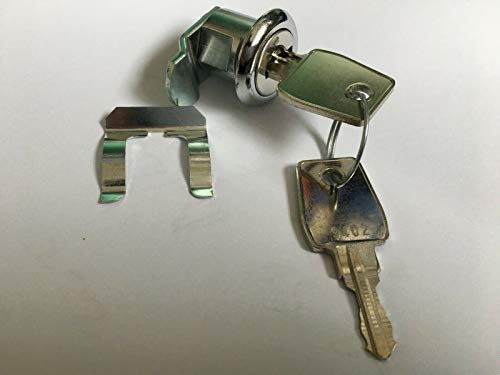 1x Briefkastenschloss/Hebelzlinder R1 passend für Renz 12 mm 7 mm Hebel Schlüssel von SRB