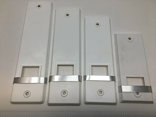 1x Rolladengurt Abdeckung Gurtwicklerblende OHNE Gurtausbau & Lochabstand nach Auswahl kein set (Lochabstand 135 mm) von SRB