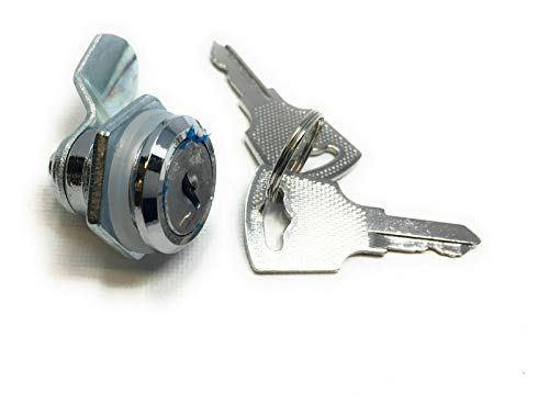 1x Schrankschloß Möbelschloß Briefkastenschloß 10-20 mm Gleichschliessend Hebelschloß von SRB