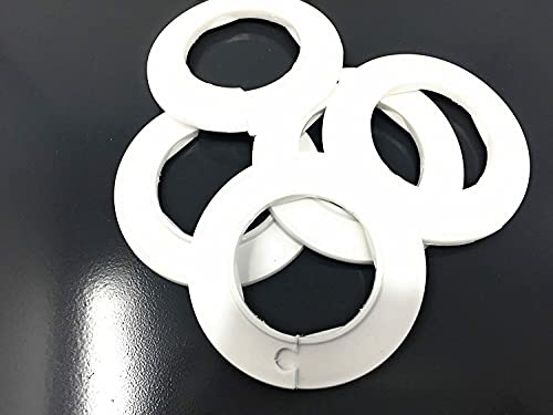5 Abdeck Rosetten für Heizkörper Heizungsrohr Kupferrohr Abdeckrosette Sanitär (Durchmesser 21mm) von SRB