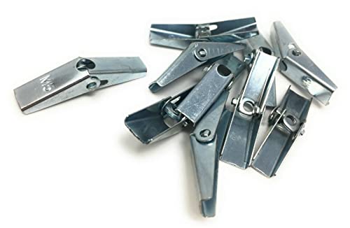 50x Federklappdübel Deckenhaken Kippdübel mit Schraube M5 nur Klappteile 50 mm von SRB