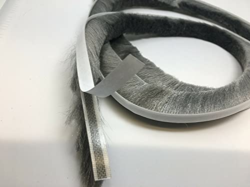 SRB 5m Polypropylen Bürstendichtung Dichtung Fensterbürste selbstklebend Dichtung Türbesen 20 mm von SRB
